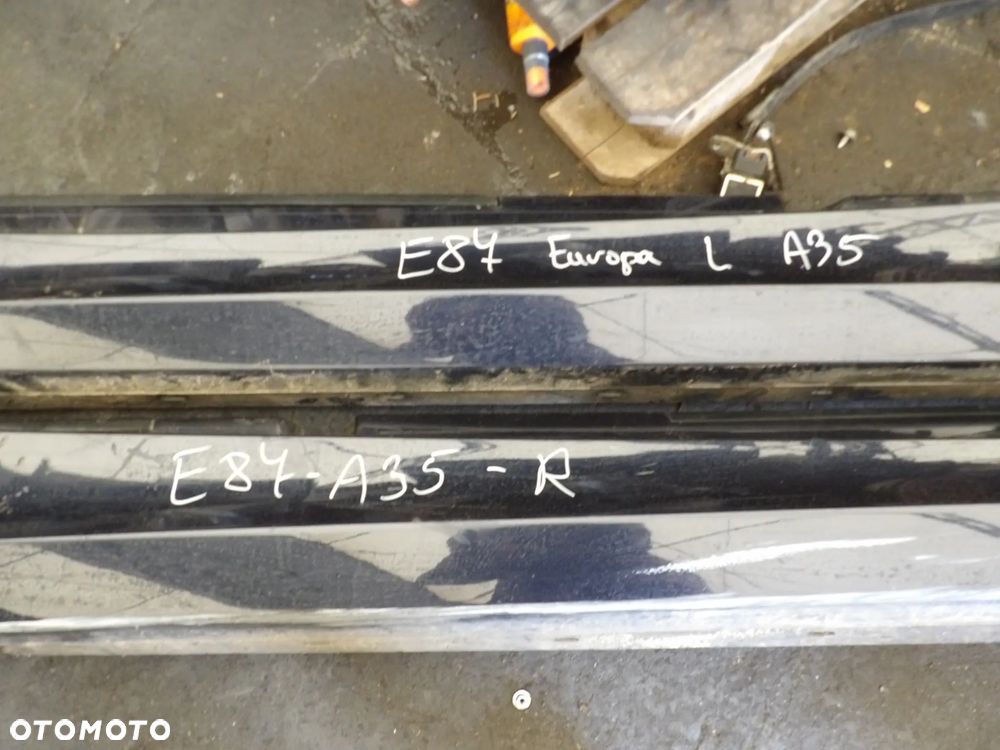 BMW - E87 - KOLOR A35 - PROGI - PRAWY/LEWY - CENA ZA 1 SZT - 2