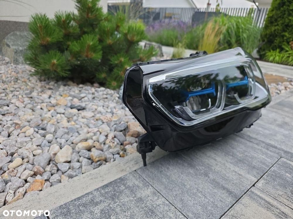 BMW X5 X6 G05 G06 Lampa lewa przód Full Led Laser 9481789-07 Chrom - 3