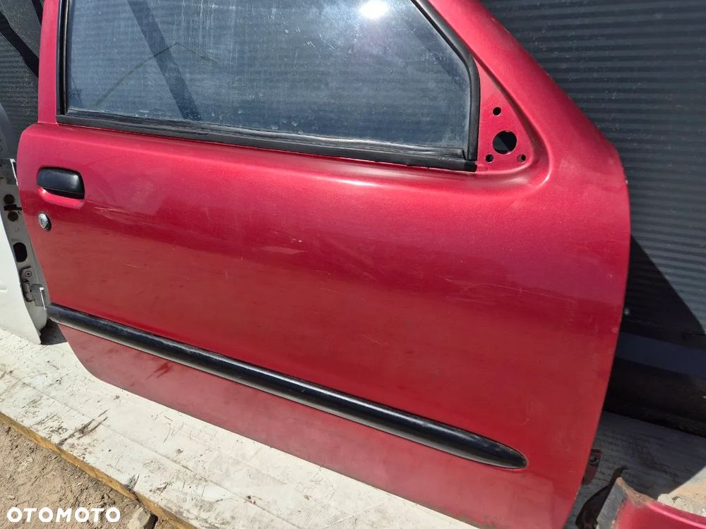 KAROSERIA DRZWI FIAT SEICENTO ROSSO BAROCCO 124B - 4
