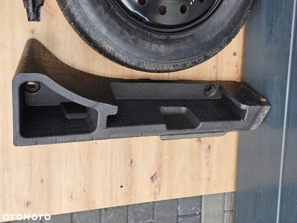 KOŁO DOJAZDOWE R16 ZESTAW KLUCZ HAK STYROPIANY OPEL ANTARA 5X115 155/90/16 - 10