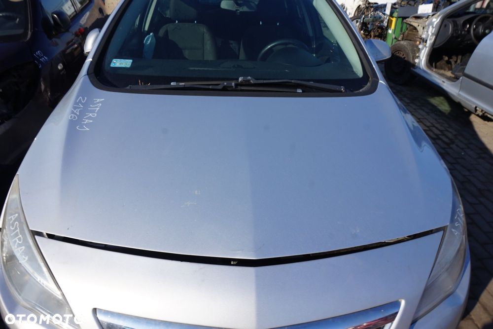 MASKA ZDERZAK BŁOTNIKI LAMPY ASTRA IV J Z176  OPEL 2009-2015 SREBRNY PRZÓD KOMPLETNY - 2