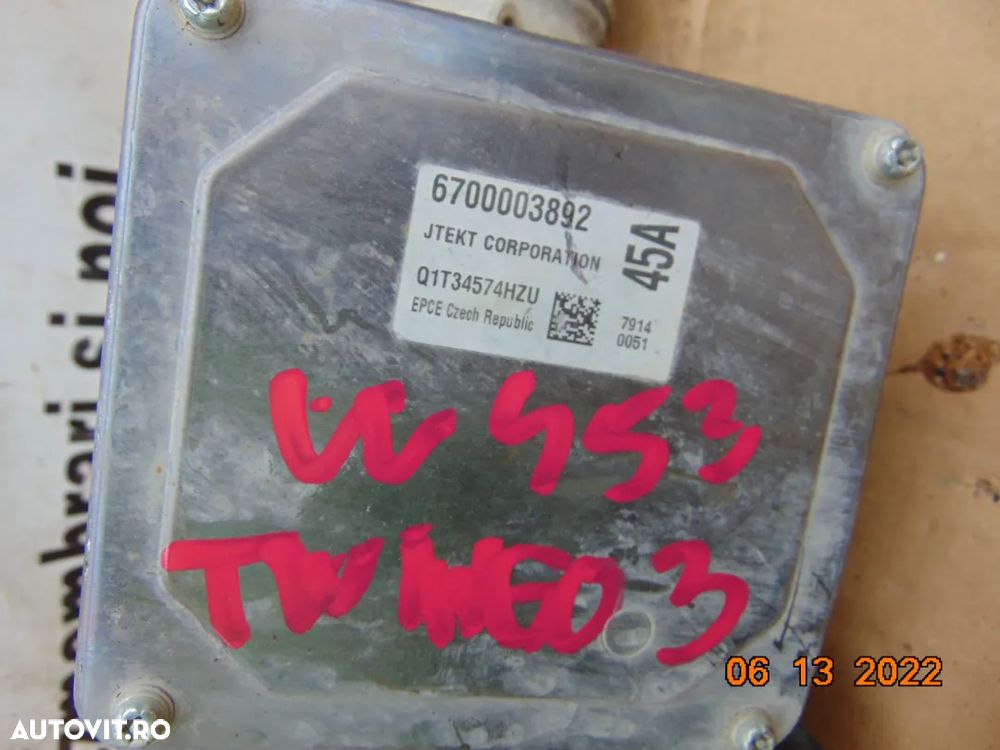 Caseta directie Renault Twingo 3 Smart w453 caseta directie electrica - 2