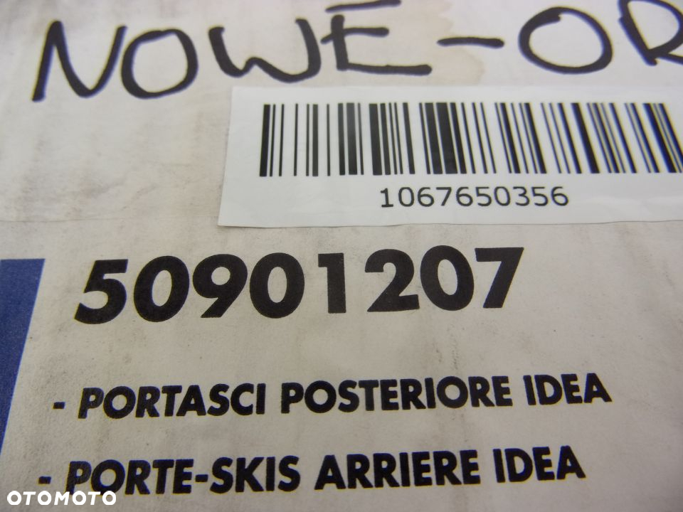 FIAT IDEA LANCIA MUSO BAGAŻNIK NA NARTY SNOWBOARD 50901207 - 4
