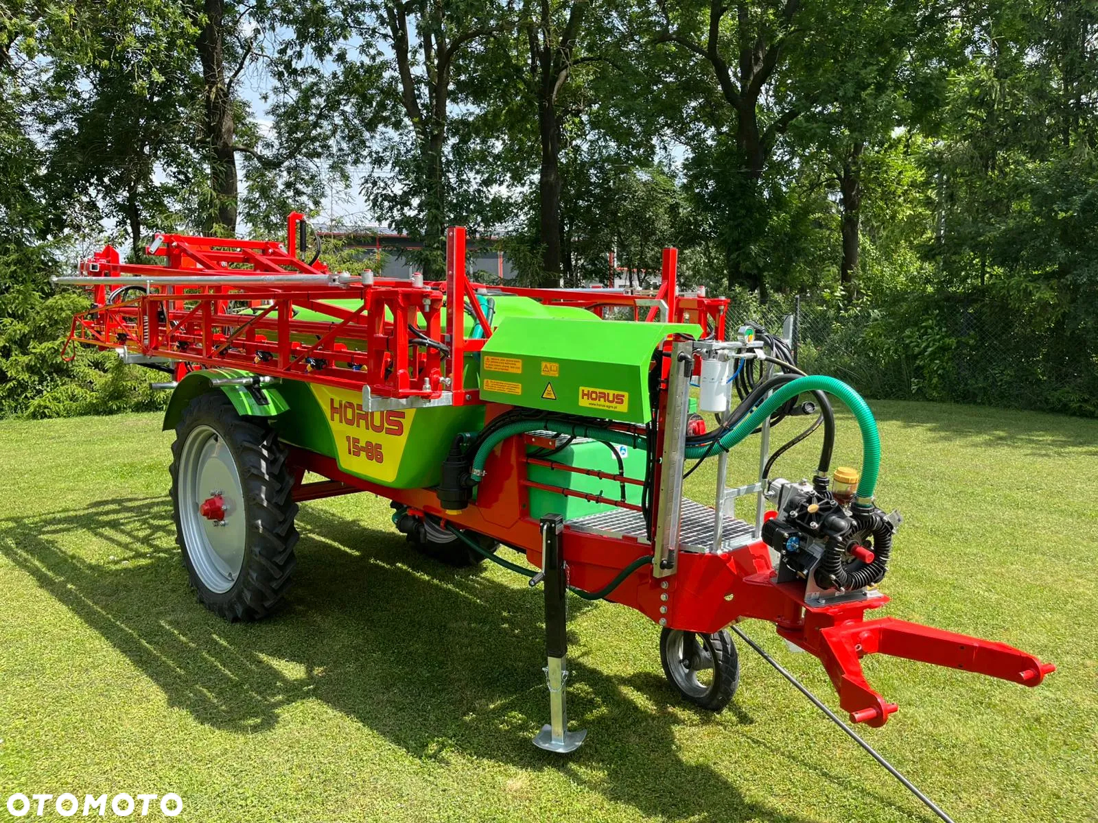 Horus Opryskiwacz 1500l, 15m  ocynkowany z komputerem - 2