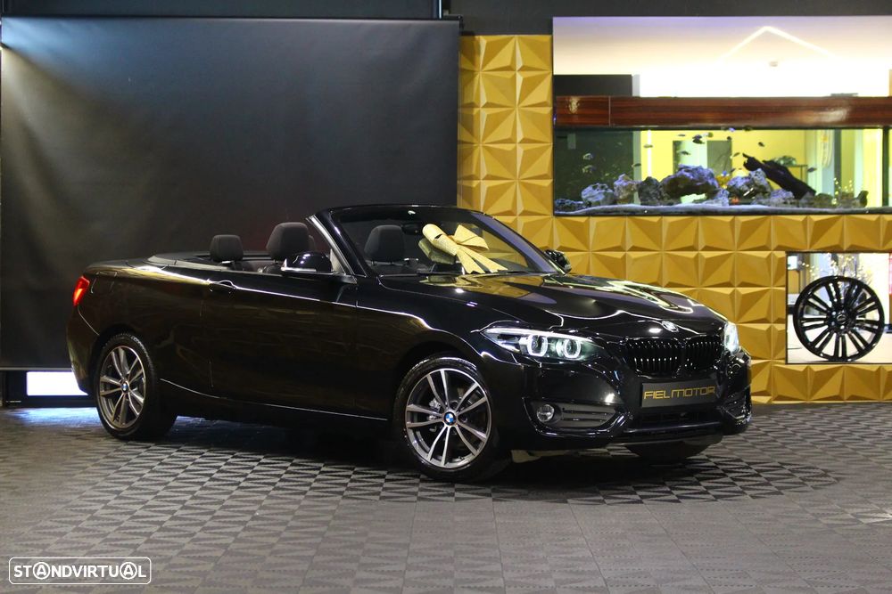 BMW 218 d Cabrio Line Sport Auto