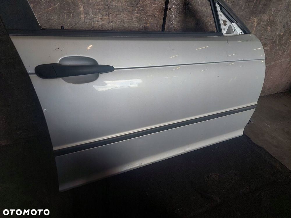 DRZWI KOMPLETNE PRAWY PRZÓD BMW E46 LIFT 354/7 TITANSILBER METALLIC - 3