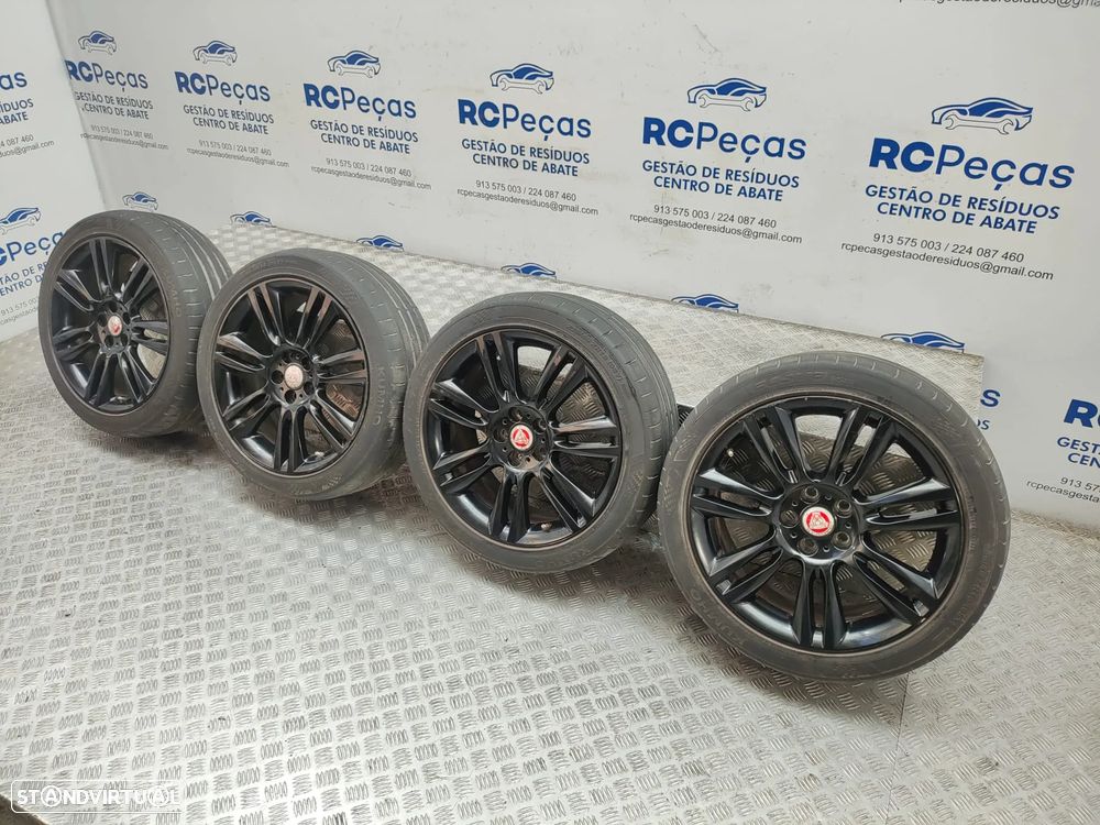 Conjunto de jantes 18 Matrix Jaguar XE X760 7,5J ET46 5x108 Original - 9