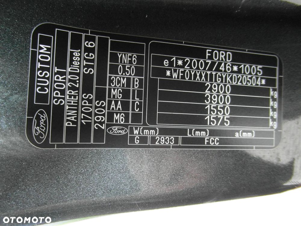 Ford TRANSIT CUSTOM SPORT - 35