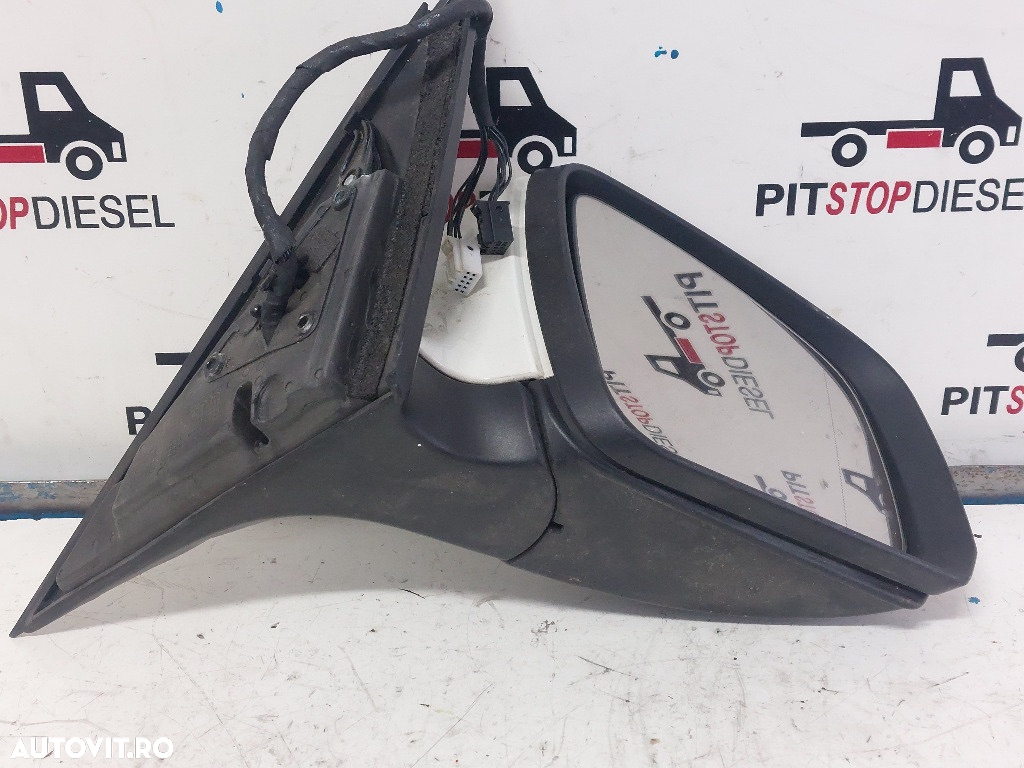 Oglinda dreapta Mercedes C Class W204 2007 2008 2009 2010 2011 2012 2013 2014 2015 alba - 2