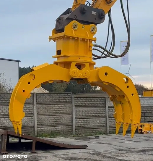 Chwytak z obrotnicą JCB koparka 16-24t JCB CAT HYUNDAI JCB mocowanie Chwytak obrotowy - 3