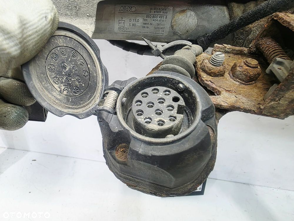 BELKA HAKA HOLOWNICZEGO + MODUŁ AL-KO AUDI A4 B7 8E0800491B 8E0907383B - 12