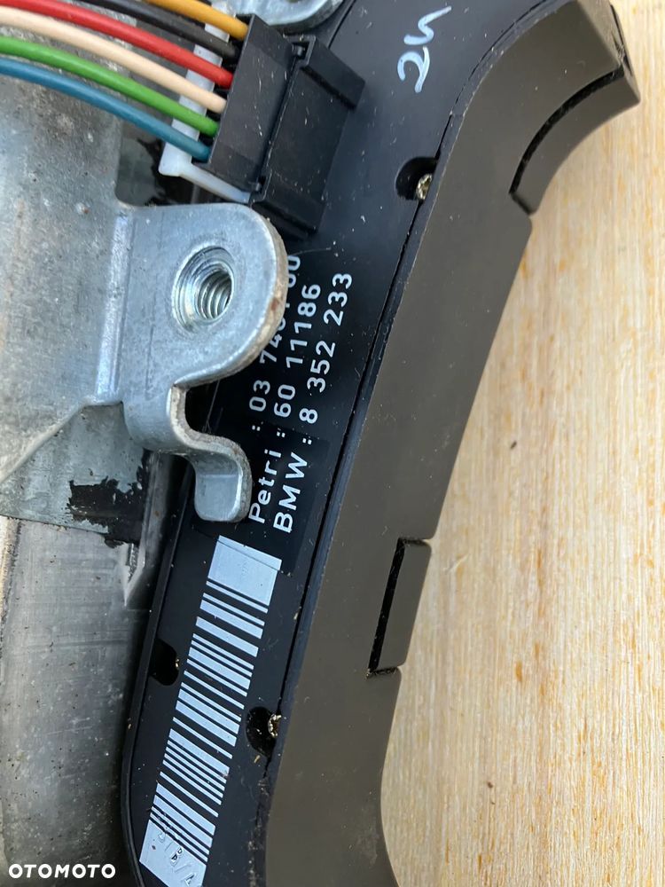 KIEROWNICA BMW E38 E38 PRZED LIFT JEDNONABOJOWA JEDEN NABÓJ AIRBAG PODUSZKA MULTIFUNKCJA SKÓRA RARYTAS - 14