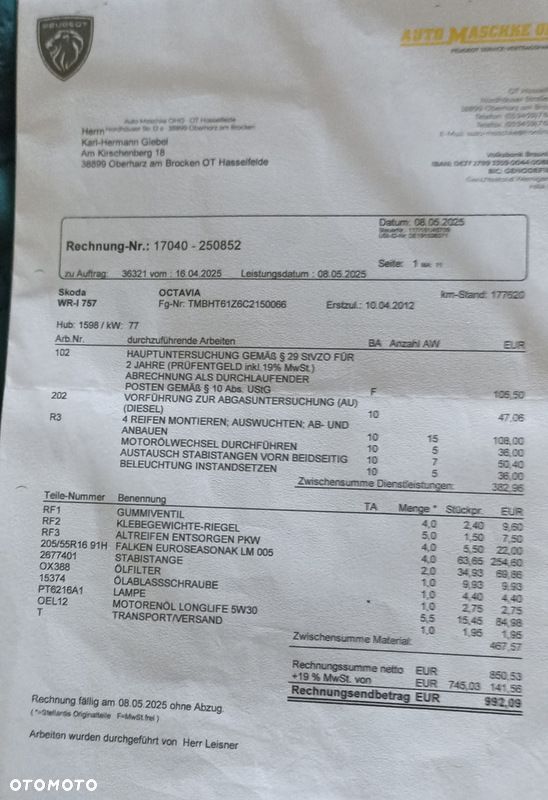Skoda Octavia 1.6 TDI (Green tec) Ambition - 13