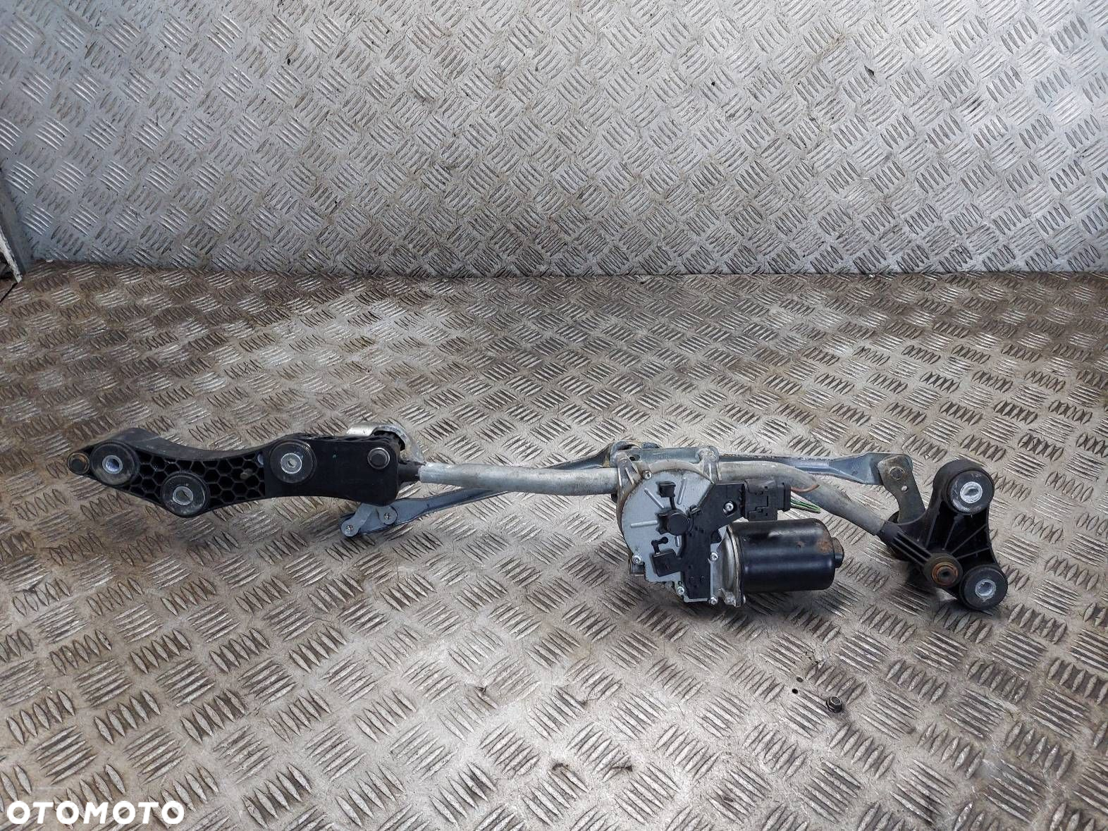 MECHANIZM WYCIERACZEK + SILNICZEK PRZÓD BMW E60 E61 EU 7193995 - 6