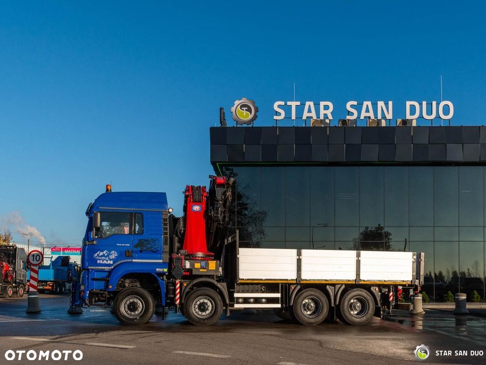 MAN TGA 41.480 8x8 HMF 8520K-0 HDS Fly Jib Żuraw 2018 rok - 8