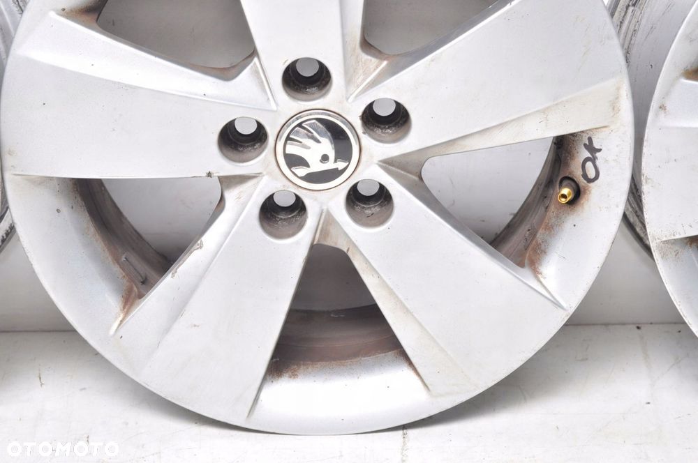 SKODA FABIA RAPID FELGI ALUMINIOWE R15" 6J 5X100 ET 38 6V0601025A - 13