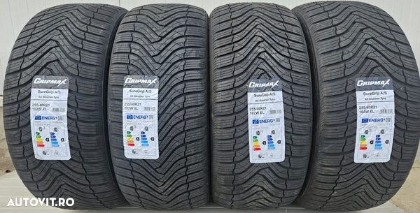 255/40 R21, 102W XL,GRIPMAX, Anvelope all season M+S, Protectie janta