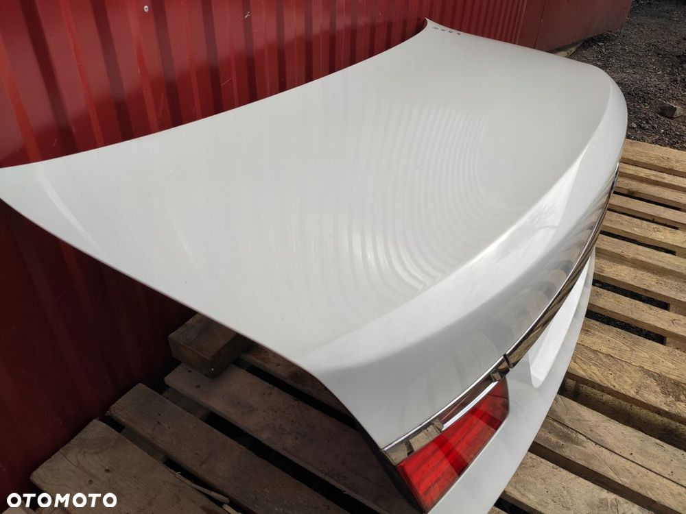 BMW 7 F01 SEDAN KLAPA BAGAŻNIKA A300 ALPINEWEISS ORYGINAŁ IGŁA W KOLOR - 7
