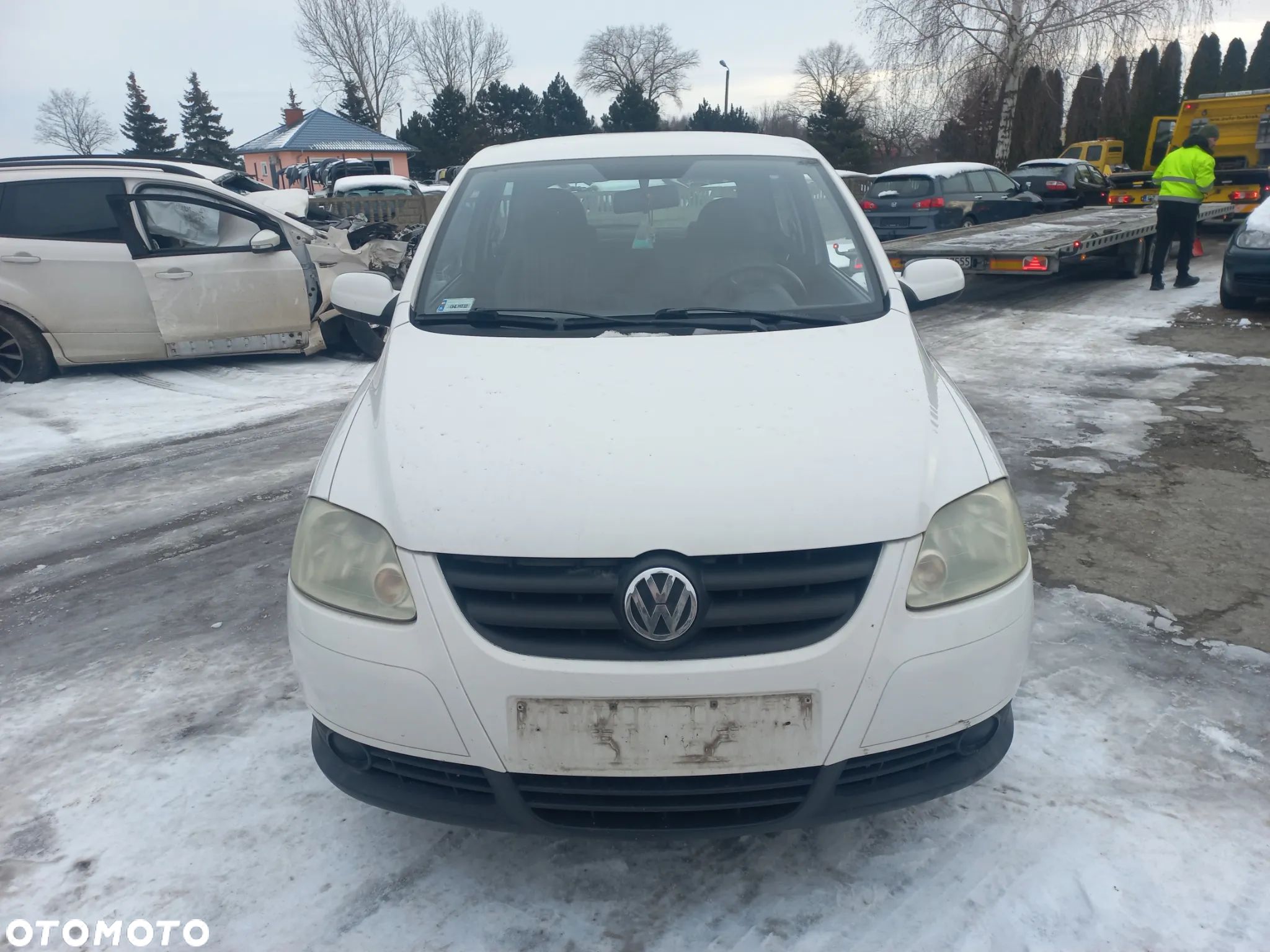 Vw Fox 1.2b 05r wszystkie części  maska drzwi LB9A - 1