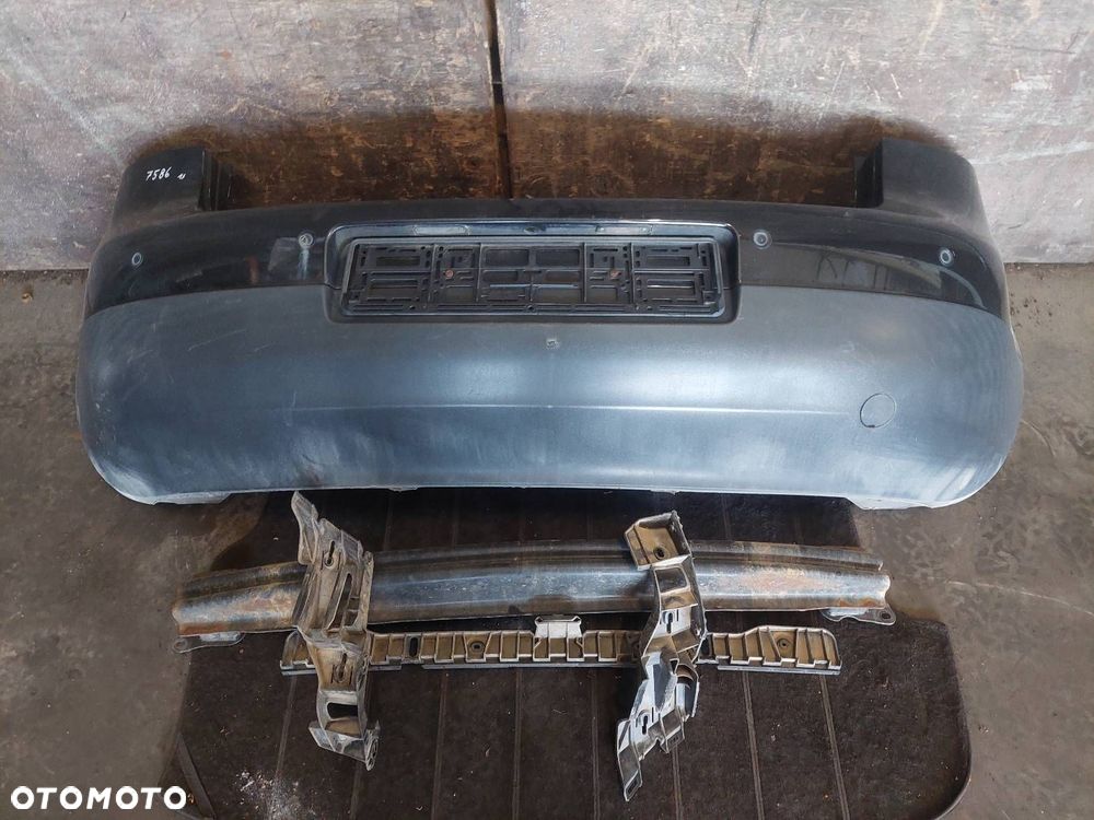 ZDERZAK TYŁ + BELKA + ŚLIZGI VOLKSWAGEN GOLF V HB 3D LC9Z - 1