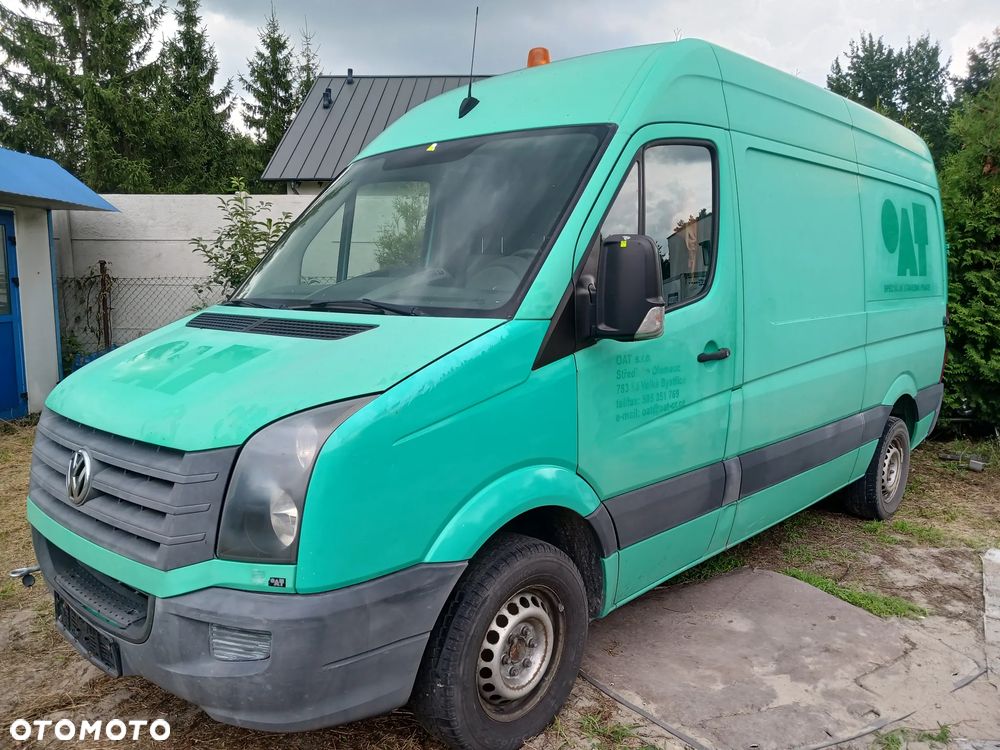 Volkswagen CRAFTER 2012r Blaszak średniak Furgon 2.0 TDI 140 KM KLIMA - 1