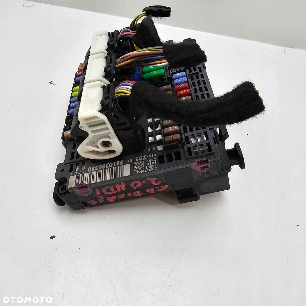 citroen c4 picasso ii 2.0 hdi 15r moduł skrzynka bsm - 2