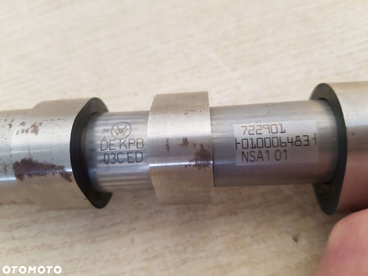 1,4 wałek rozrządu 03C109101ED VAG 03C 109 101 ED - 5