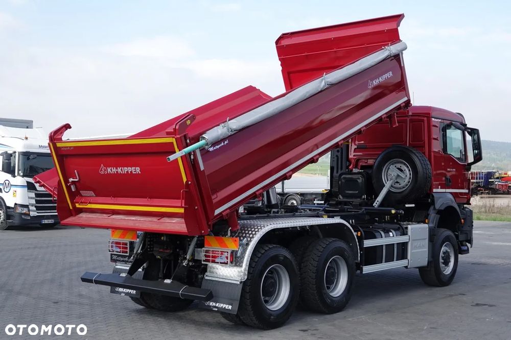 MAN TGS 33.480 / 6X6 / WYWROTKA 3 STRONNA / BORDMATIC / KH KIPPER / AUTOMAT / HARDOX  / BOGATA OPCJA / FABRYCZNIE NOWY / 2026 - 6