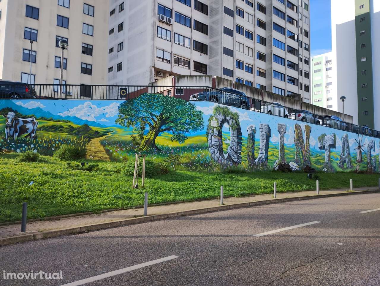 Estúdio moderno em Alfragide com varanda e elevador - Grande imagem: 2/17