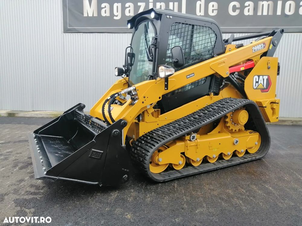 Cat 299DXE BOBCAT/MINI-INCARCATOR/MINI-FRONTLOADER, SENILE/TRACKS, AC, NOU/NEW !!! - 11