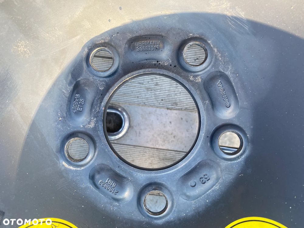 KOŁO ZAPASOWE ZAPAS DOJAZDÓWKA VOLVO V50 5x108 125/85R16 PIRELLI - 3