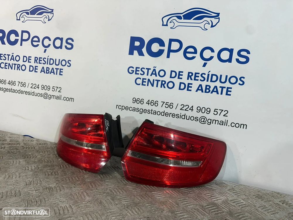 .Conjunto Farolins Tras Traseiro Direito Esquerdo Original Audi A3 Facelift Sportback 5 Portas 8P4945095E 8P4945096E 2009 - 2013 - 7