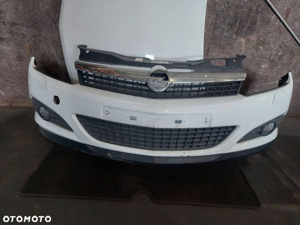 KOMPLETNY PRZÓD OPEL MASKA ZDERZAK LAMPA BŁOTNIK ASTRA H LIFT GTC - 14