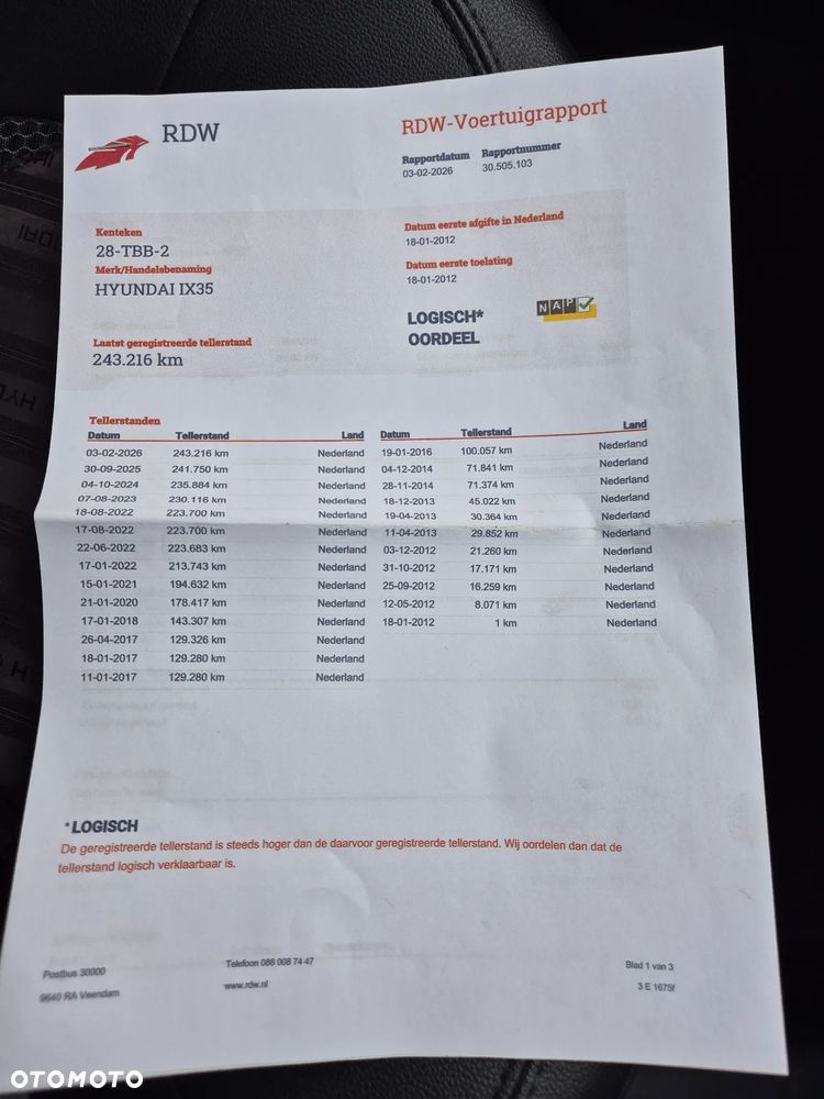 Hyundai ix35 blue 1.6 2WD Finale Silver - 25