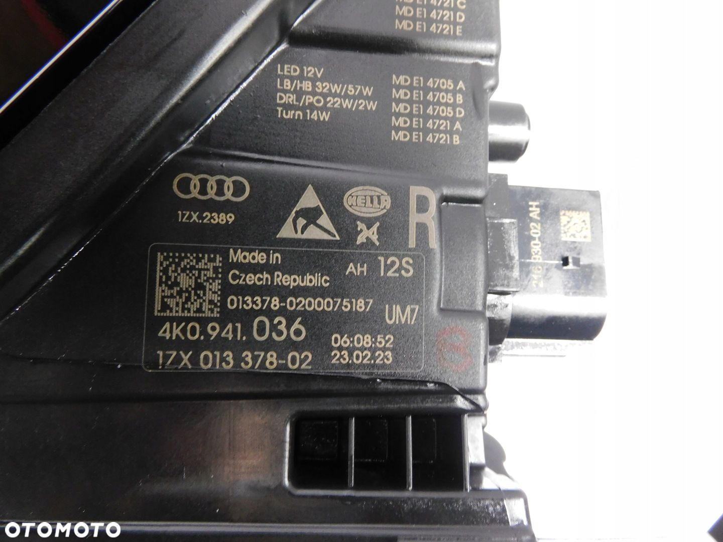 AUDI A6 C8 4K LAMPA PRAWA MATRIX HD 4K0941036 - 10