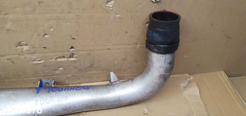 Przewód wąż rura intercoolera VW Touareg 3.0 TDI 7L6145832 7L6145941C - 3