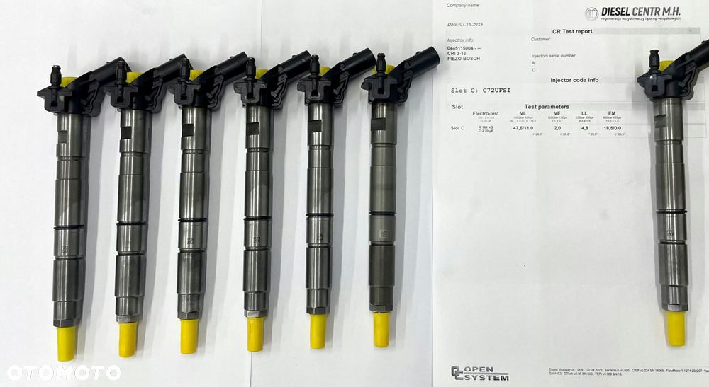 wtryskiwacz VW AUDI 3.0 0445115004 059130277Q - 3