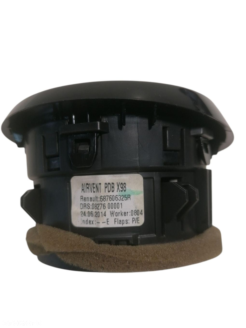 KRATKA NAWIEWU LEWA RENAULT CLIO IV 12-20 687606325R - 5