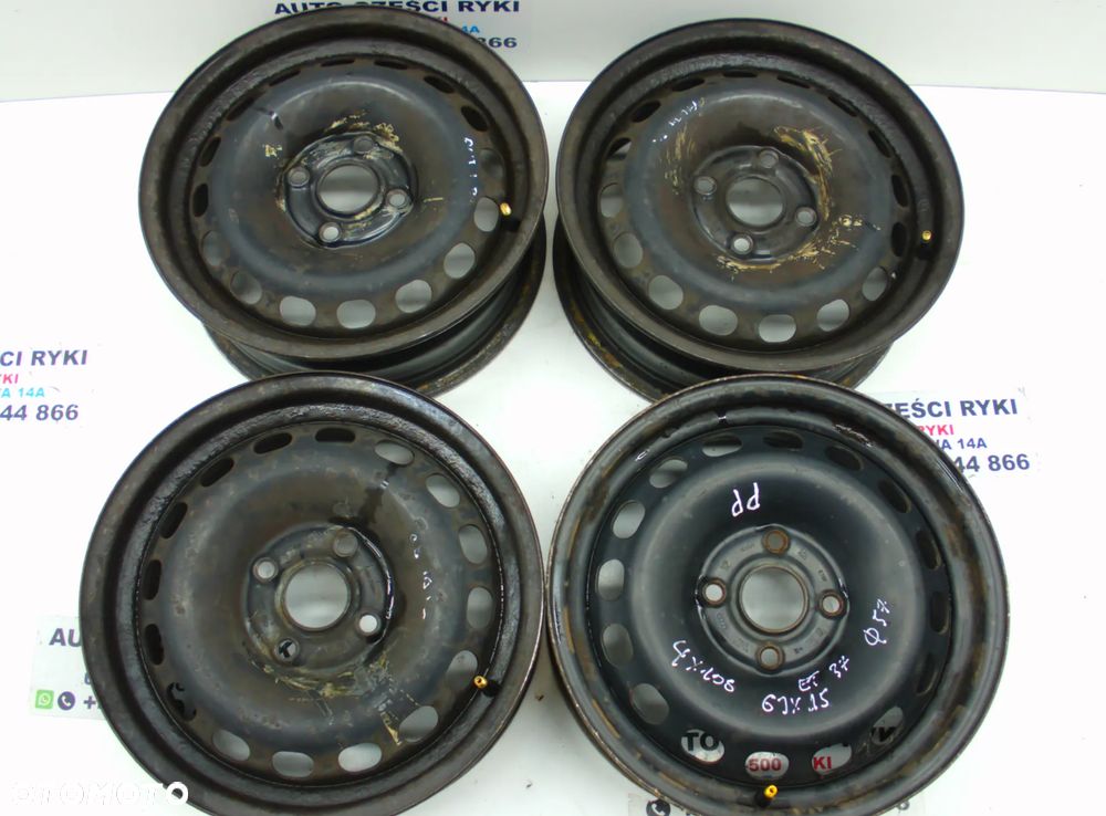 Audi Felgi Felga stalowa  6Jx15 4x108 et 37 Lublin - 2