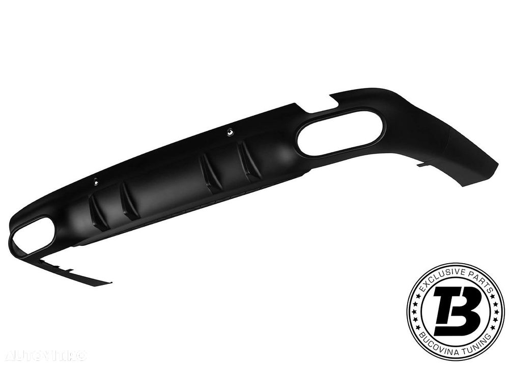 Difuzor Bara Spate cu Ornamente compatibil cu Mercedes CLS C257 CLS53 Design - 5