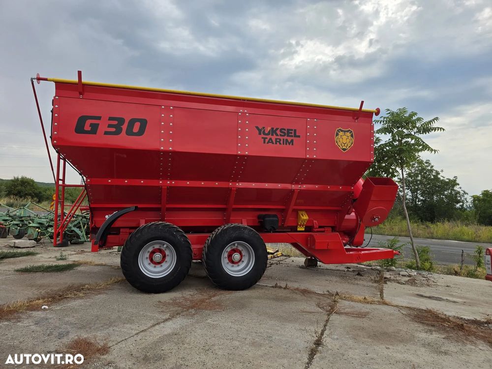 Alta Remorca transfer cereale Yuksel Tarim G30 - 4