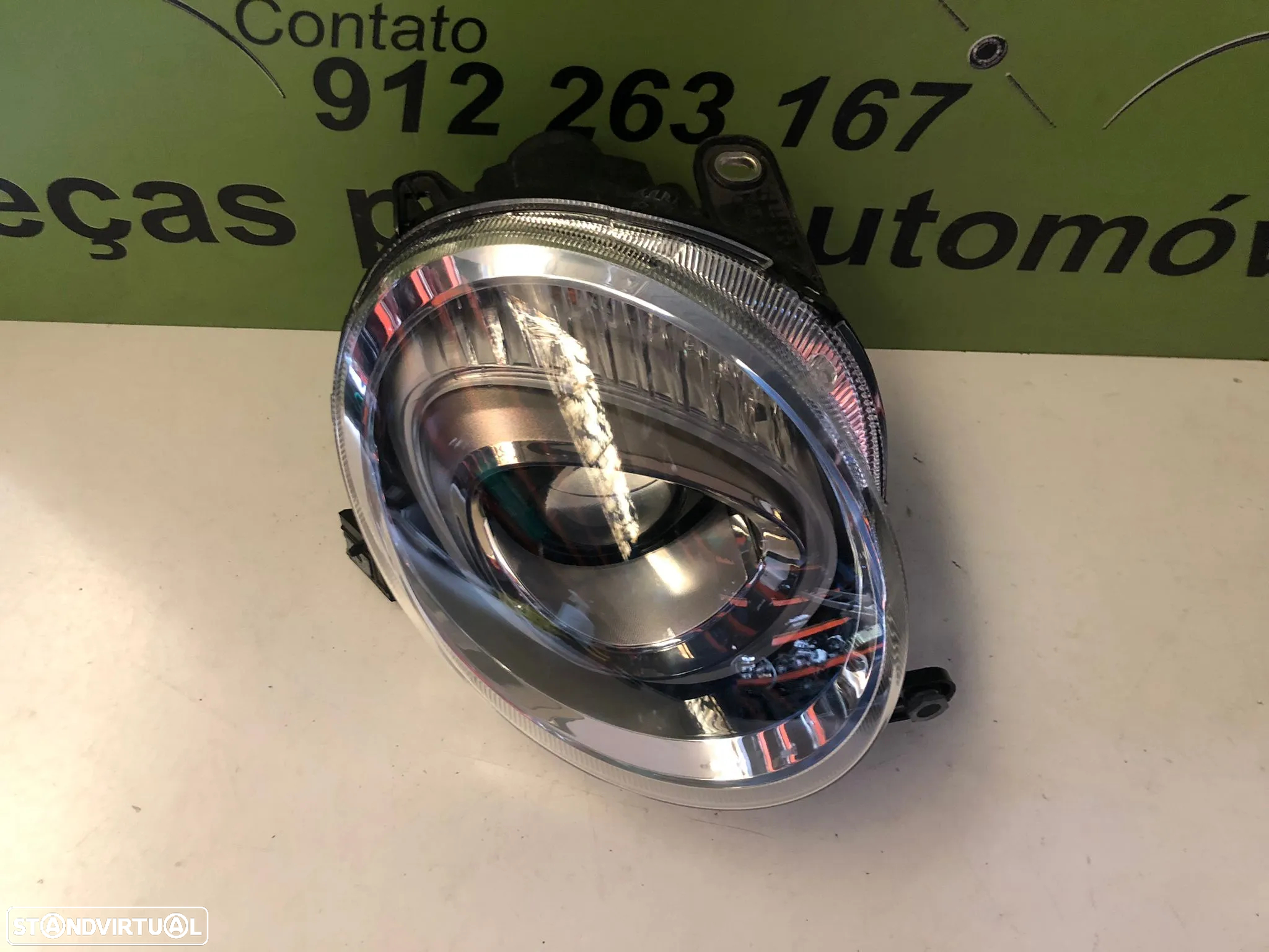 FIAT 500 FAROL DIREITO - FF409 - 2