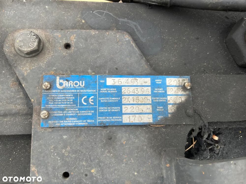 Paletyzer na dwie palety Barou 36493 ID OS1558 - 5