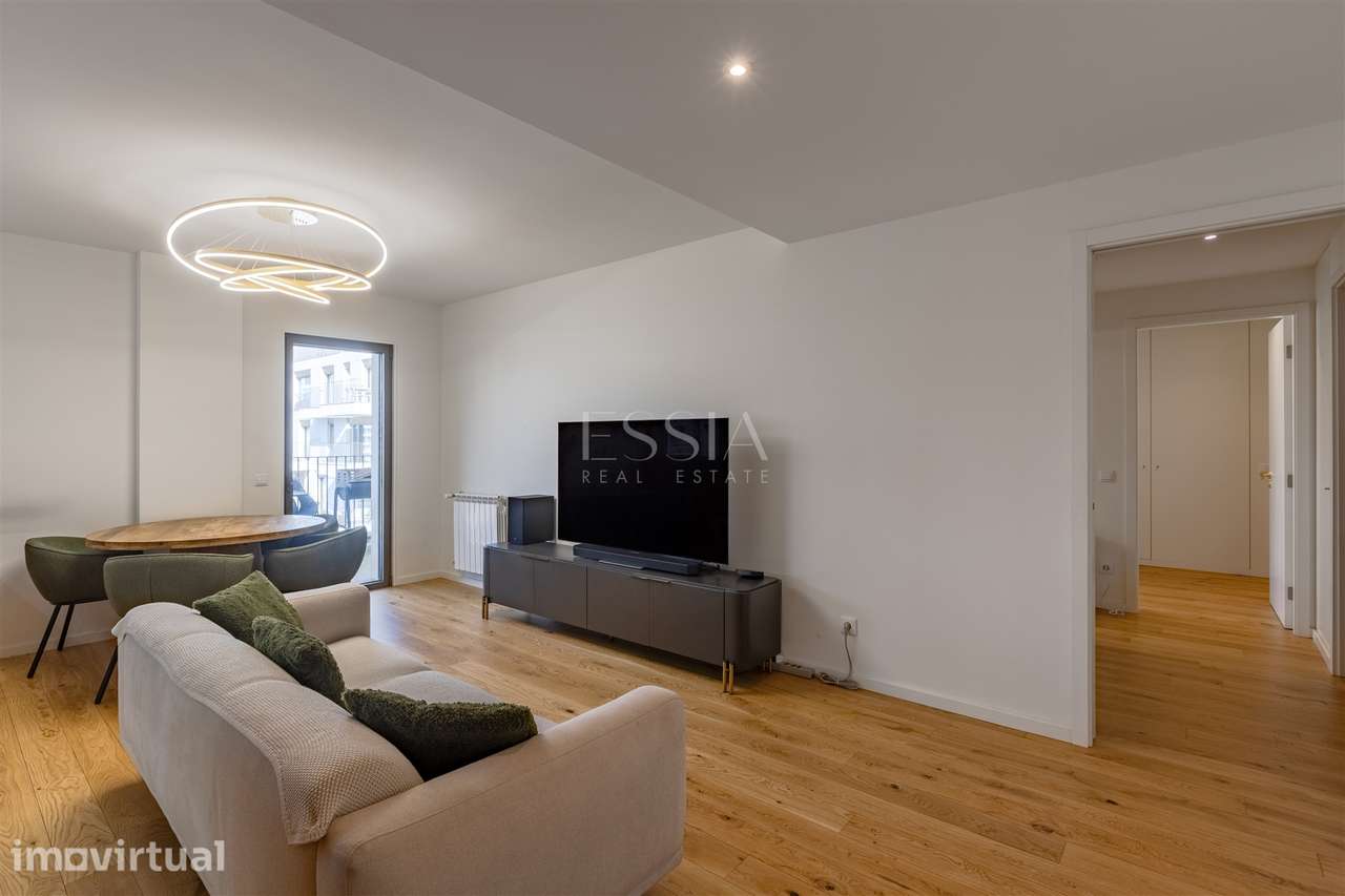 Apartamento T2 em Condomínio com Ginásio, Jardim e Piscina - Grande imagem: 2/37
