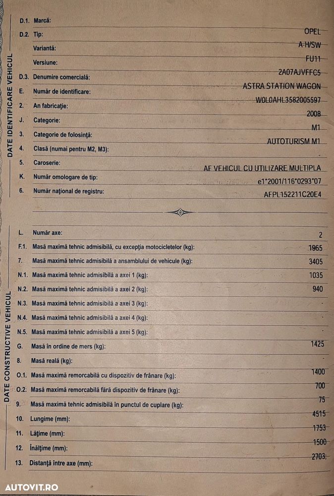 Opel Astra Sedan Classic III 1.7 CDTI - 13