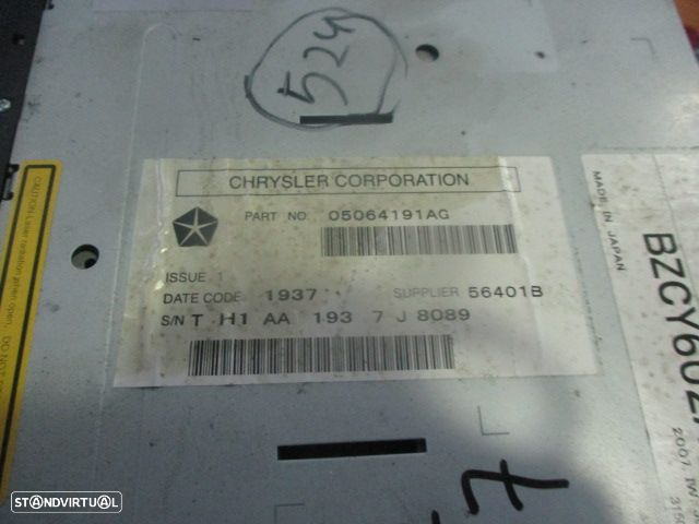 Radios 05064191AG DODGE CALIBER 2007 COD 1937 - 8