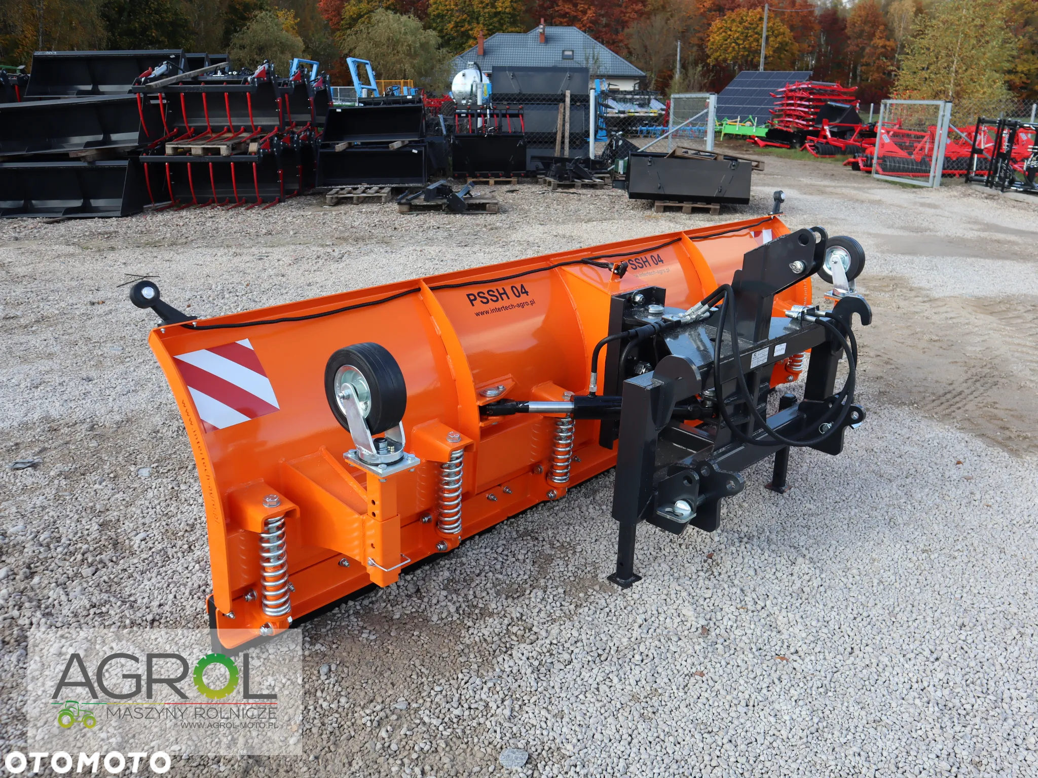 Pług śnieżny do śniegu PSSH-04 3,0m EURO/TUZ Inter-Tech - 4