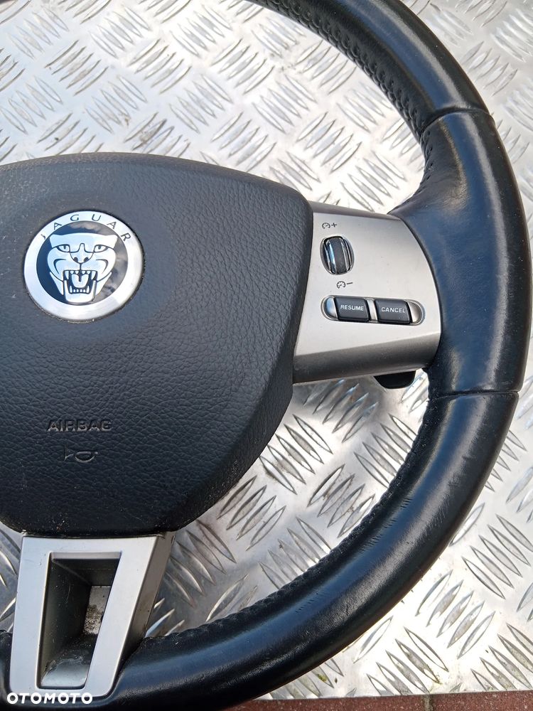 JAGUAR XF X250 kierownica multifunkcja poduszka łopatki - 3