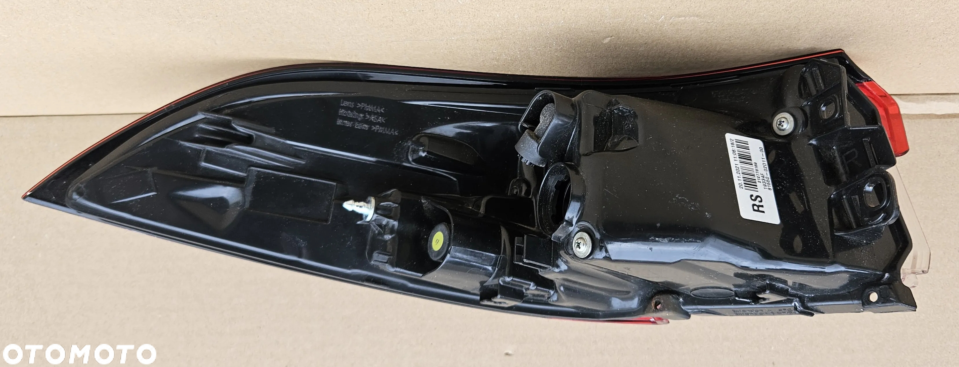 Lampa tylna prawa TOYOTA COROLLA E21 SEDAN 2018- ORYGINAŁ! - 5