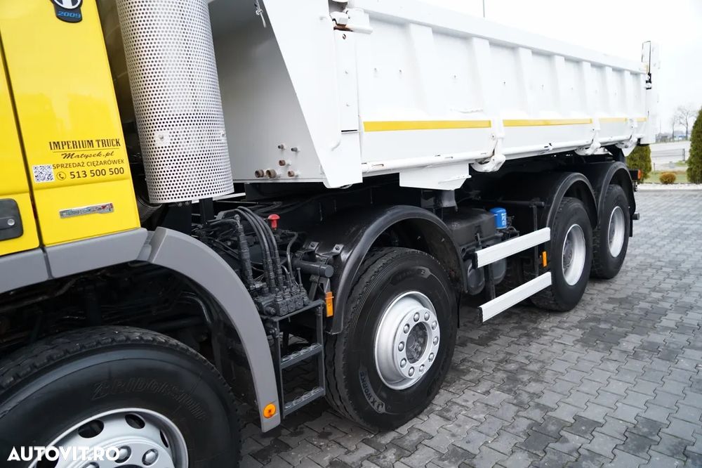 Mercedes-Benz ACTROS 4141 / 8x4 / CAROSERIE INTERSCHIMBABILĂ BDF / BASCULĂ BĂTĂȚI / BANCĂ HIDRODOXICĂ / CLAPETĂ HIDRODOXICĂ / EPS + AMBREIAJ - 20